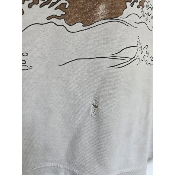 NOFX Noah FX Ark Shirt Mens Small‎ Alternative Punk Band 90s White Vintage Rock - Picture 4 of 9